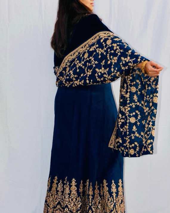 Royal Blue Lehnga