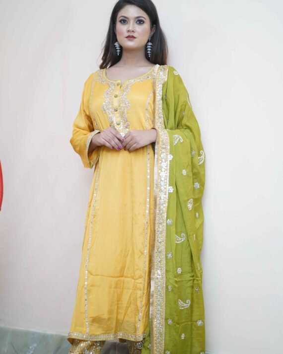Haldi Mehndi Dress