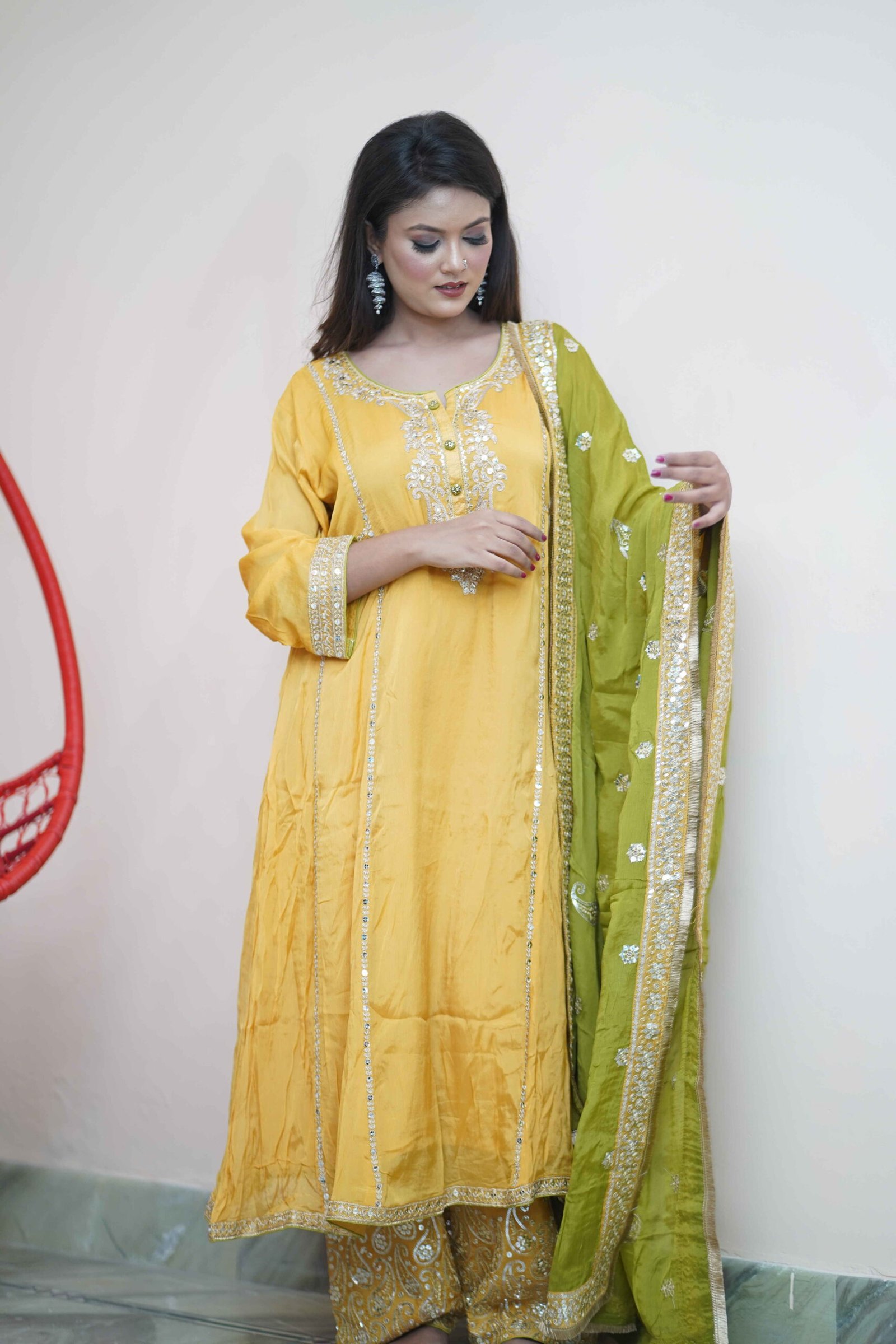 Haldi Mehndi Dress - Image 5