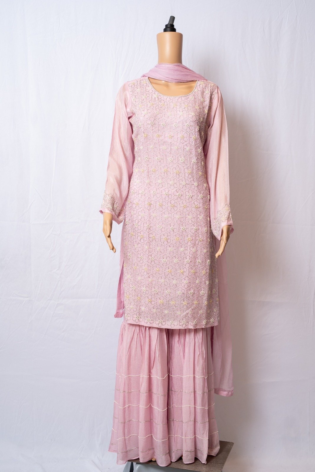 Lavender Gorgette Gharara