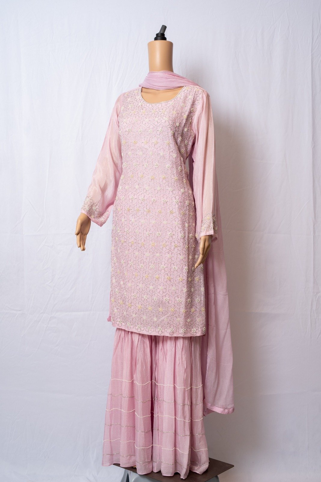 Lavender Gorgette Gharara - Image 6