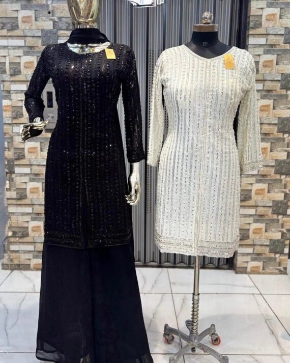 Black and white plazzo