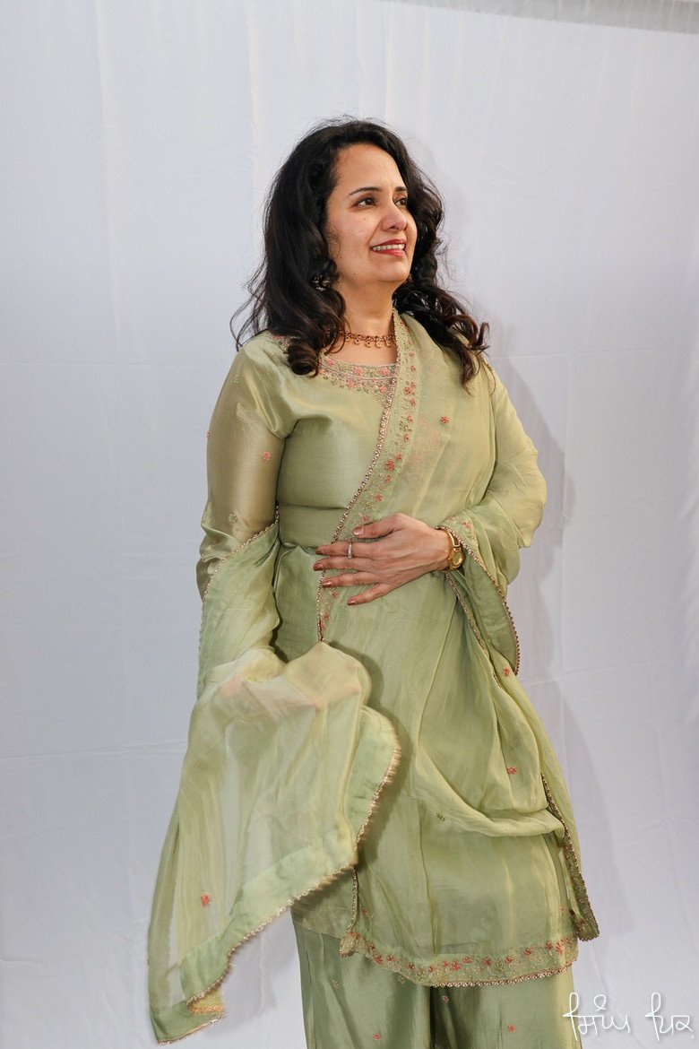 Chinon silk plazzo - Image 3