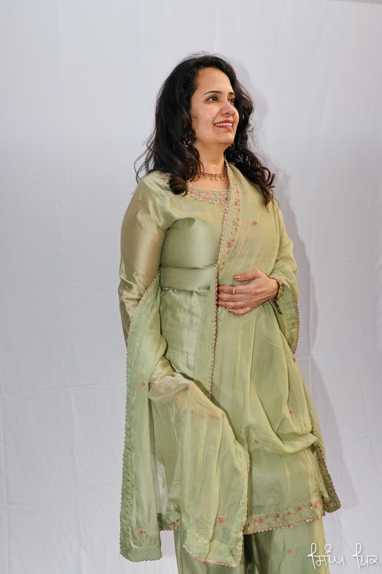 Chinon silk plazzo - Image 6