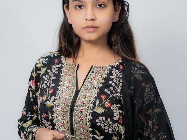 Black Chiffon multi color - Image 7