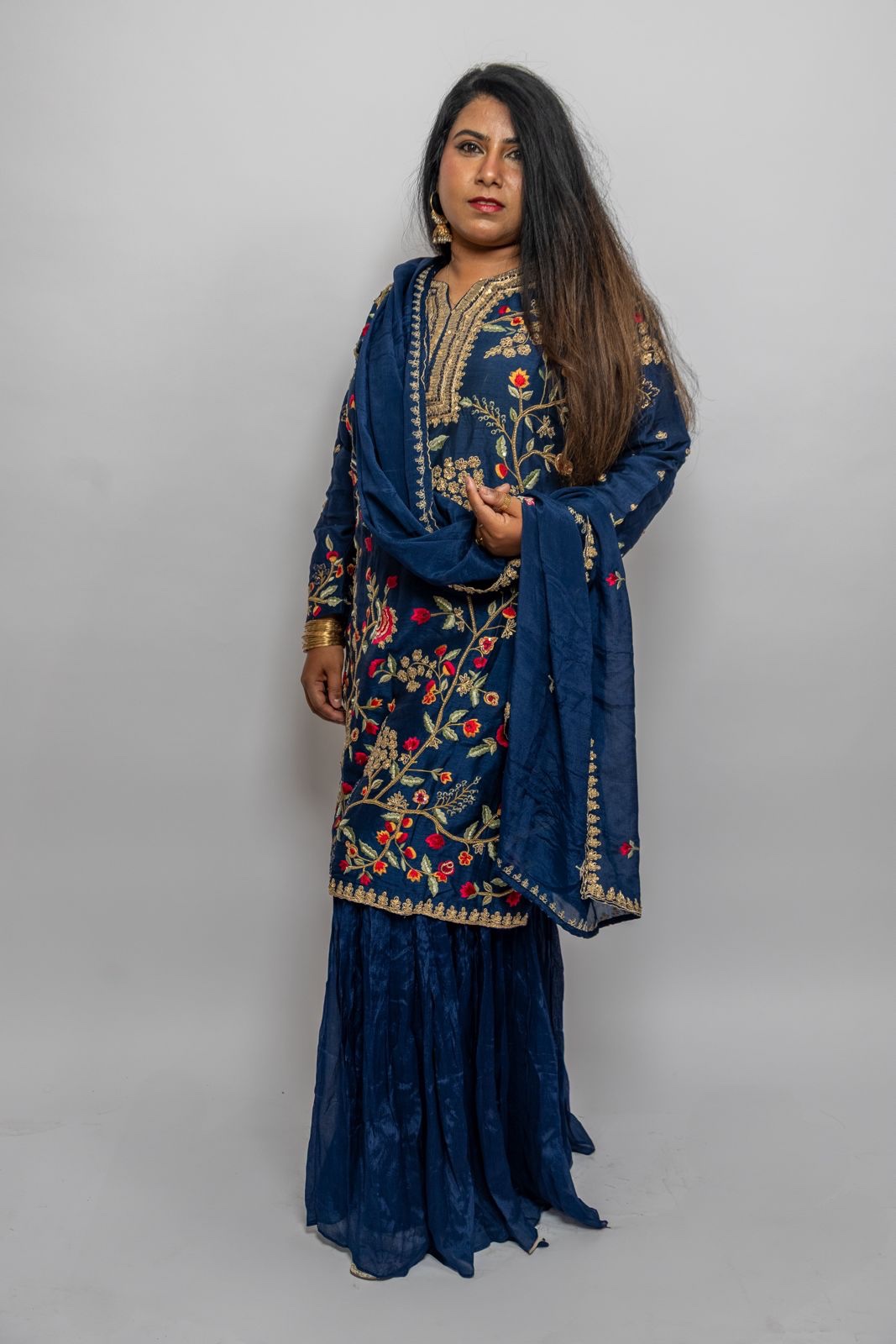Royal Blue Sharara - Image 4