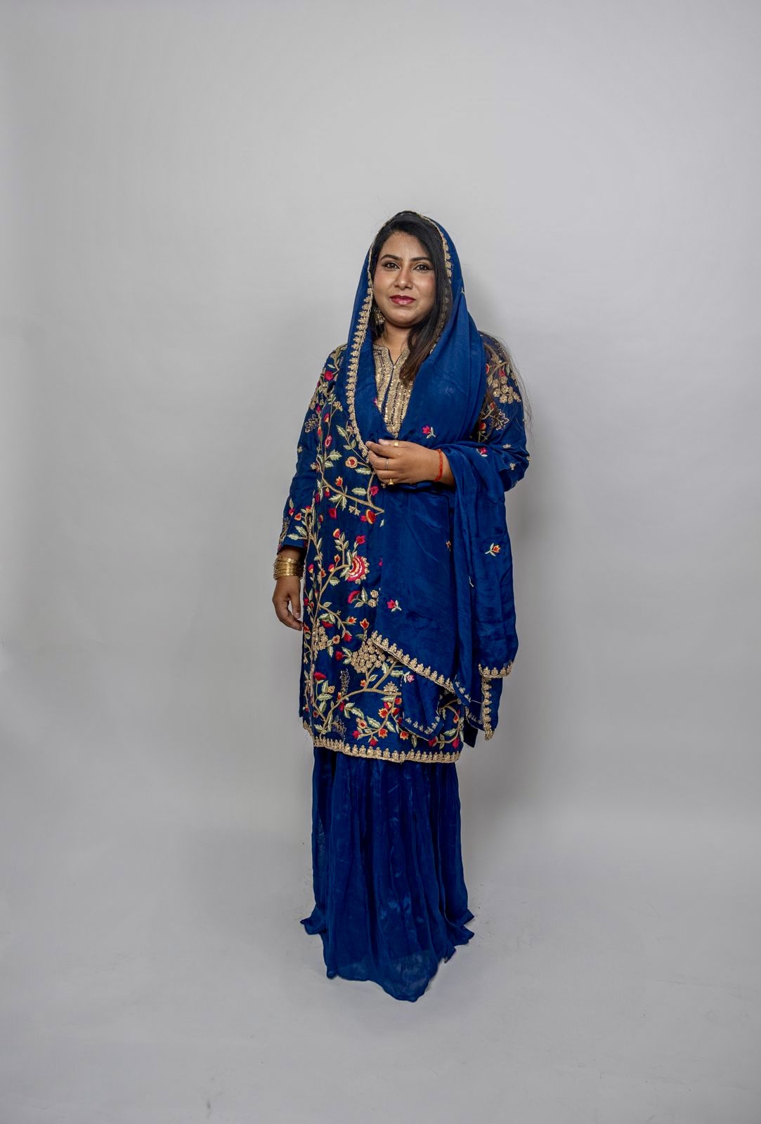 Royal Blue Sharara - Image 5