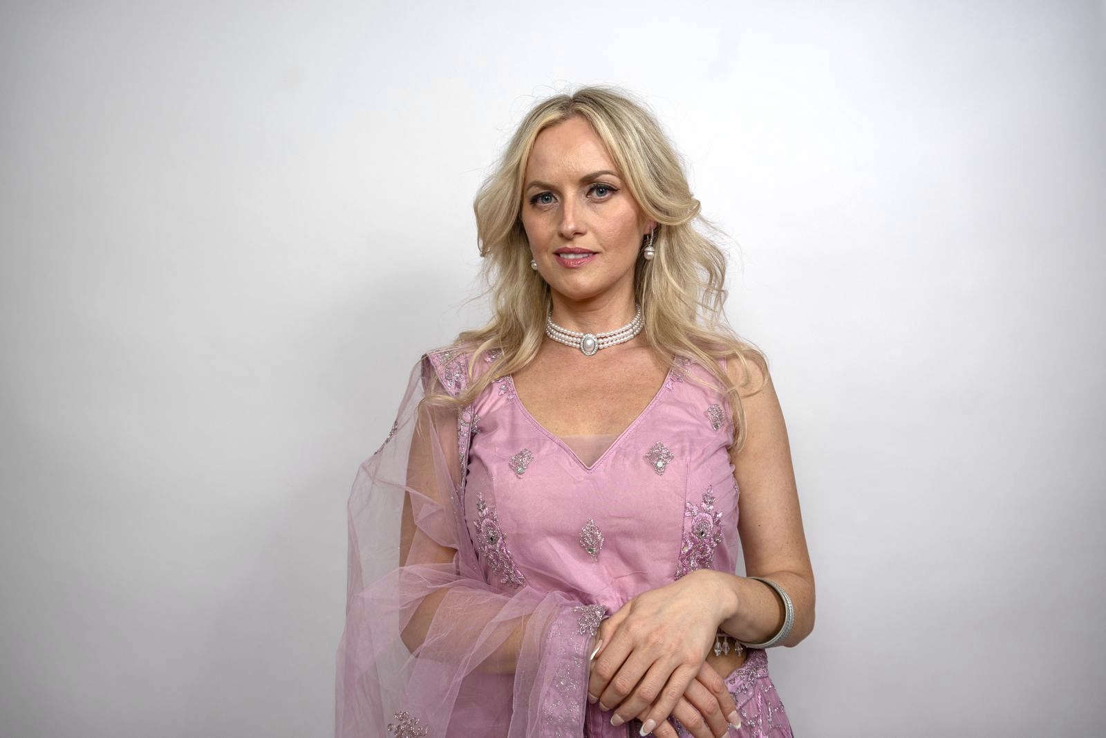 Light Pink Lehnga - Image 5