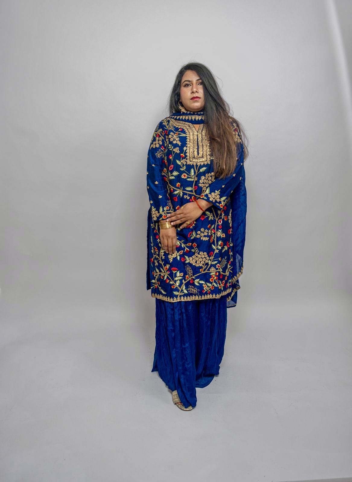 Royal Blue Sharara - Image 2