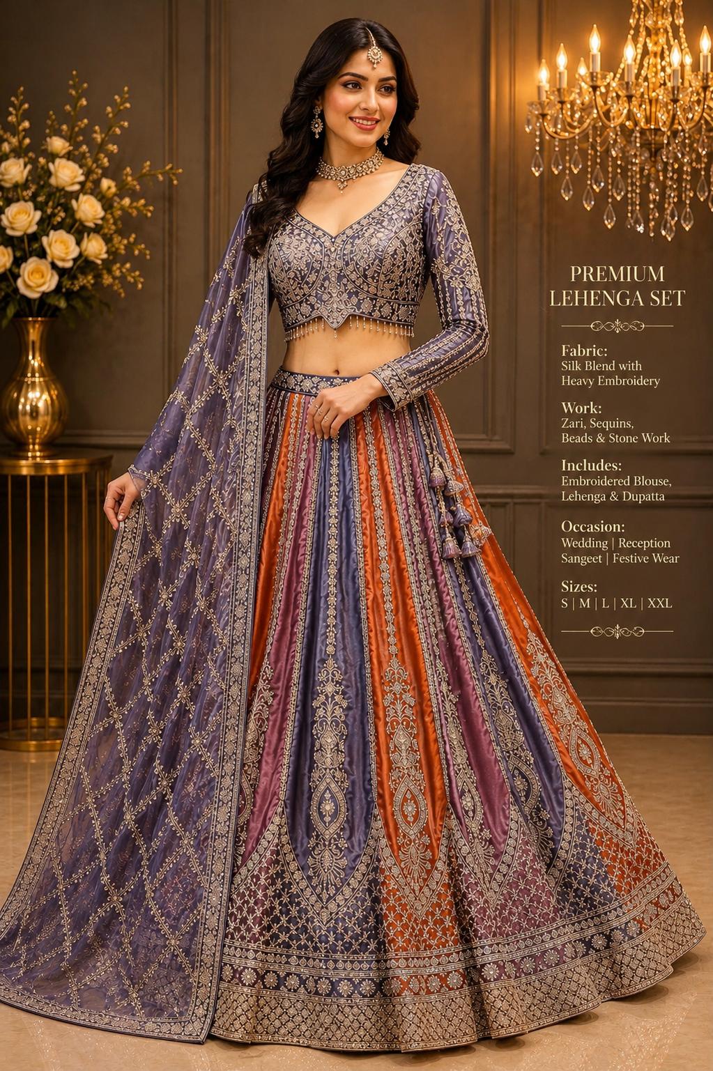 Premium Wedding Lehenga