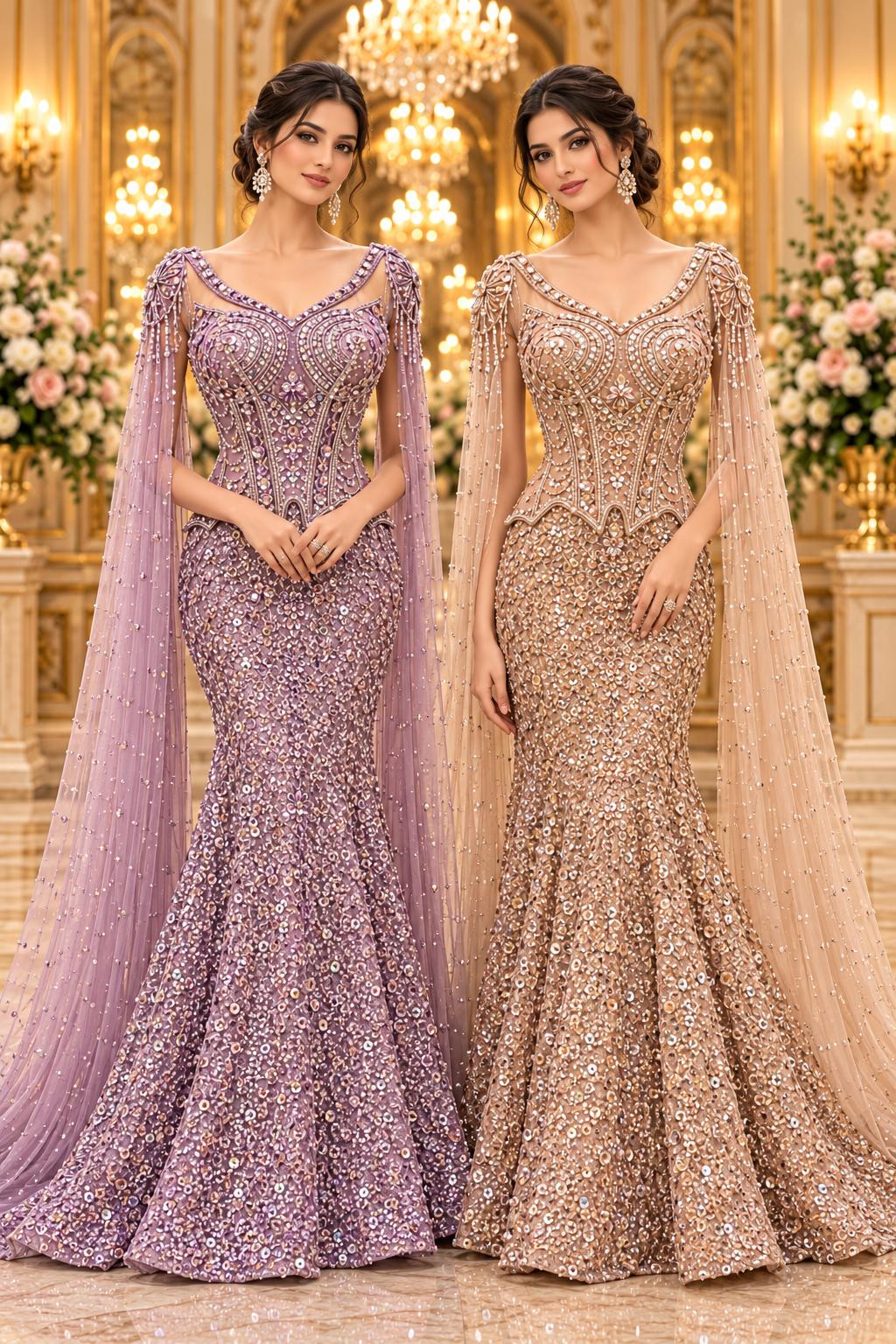Fudge Cut Sequin Lehenga
