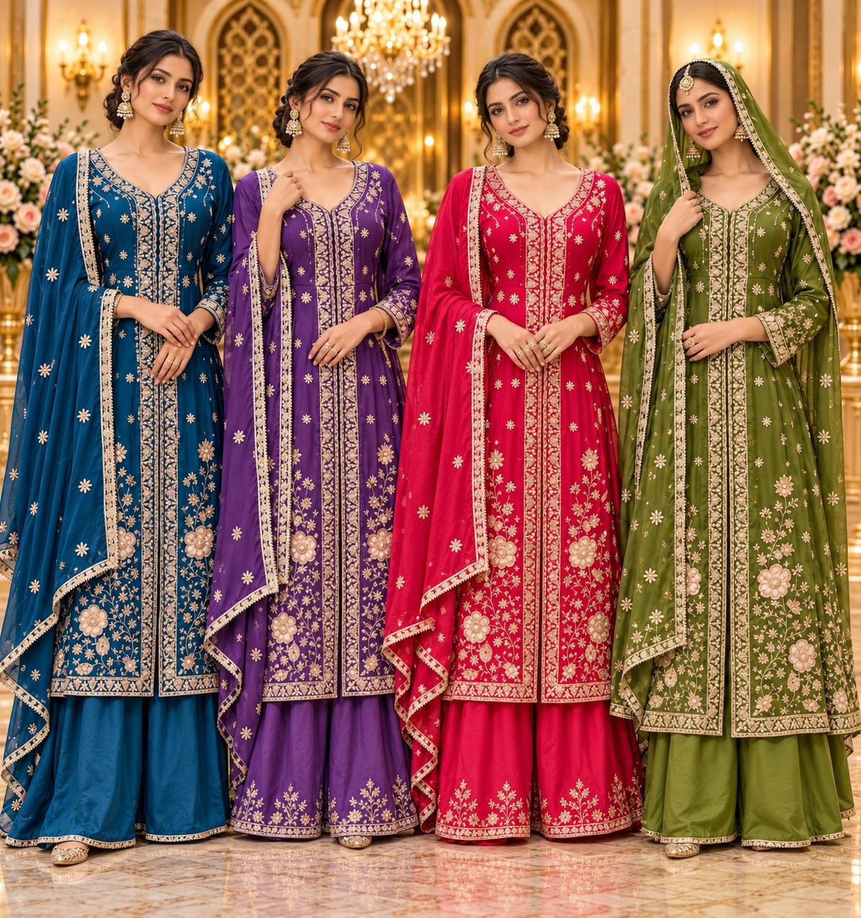 Designer Long Frock Suit for Women
